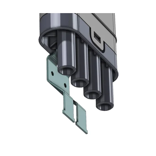 Кронштейн крепления МУРР к столбу/фасаду