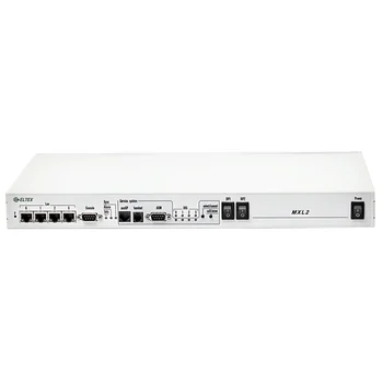 SHDSL-модем MXL2-2, базовый блок, 4хRJ45 (LAN), 2 места для субмодулей М4Е1/4И15, 2 интерфейса SHDSL, 11,4 Мбит/с