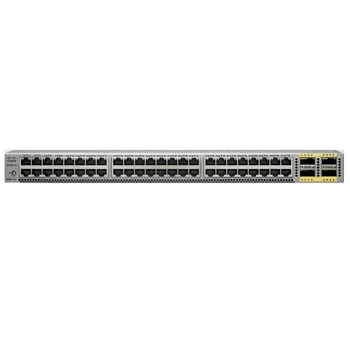 Коммутатор Cisco Nexus N6K-C6001-64T, направление охлаждения Port-side Intake