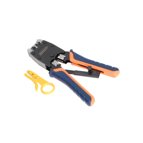 Инструмент NIKOMAX для заделки витоИнструмент NIKOMAX для заделки витой пары, ударного типа, 2 уровня регулировки силы удара, крепление Twist-Lock, бе