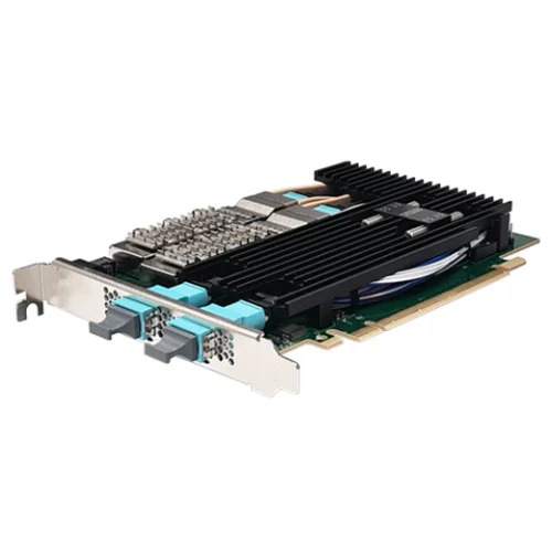 Сетевая карта 2 порта 100GBase-LR4 Bypass (LC, Intel E810-CAM2), Silicom P4CG2BPI81-ZL4