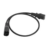 Кабель питания IEC320-C14/IEC320-C13, 220B, 10А, 0.6 м