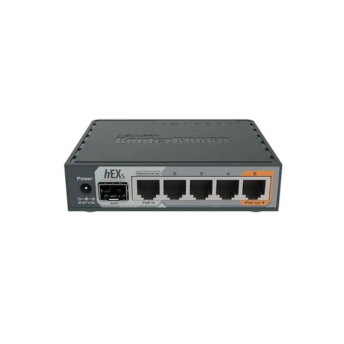 Маршрутизатор MikroTik hEX S RB760iGS