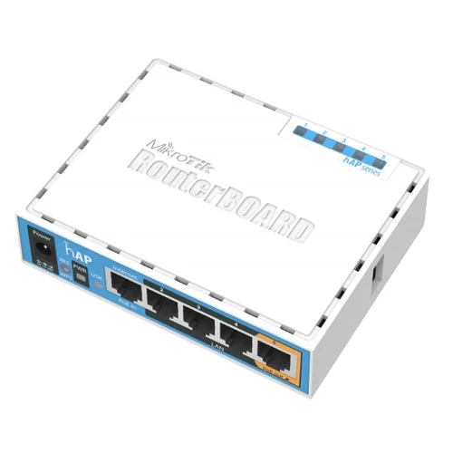 Радиомаршрутизатор MikroTik hAP (RB951Ui-2nD)