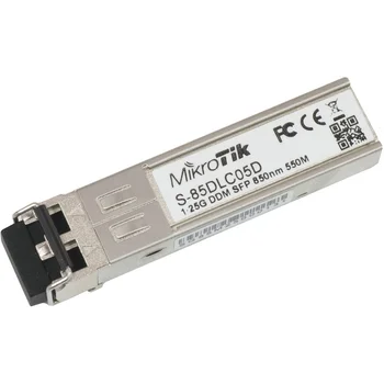 Модуль Mikrotik SFP оптический, 1.25G, дальность до 550м, 850нм