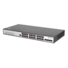 Управляемый PoE коммутатор уровня 3 BDCOM S2900-24P4X, 24x 10/100/1000Base-T PoE 802.3af/at до 370W, 4x 1/10GE SFP+, 220VAC + 36-72VDC