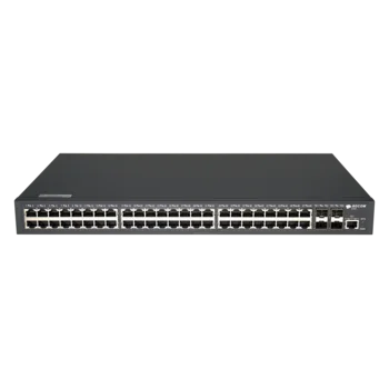 Управляемый коммутатор уровня 3 BDCOM S2900-48T4X, 48x 10/100/1000Base-T, 4x 1/10GE SFP+, 220VAC