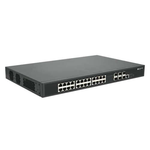 Управляемый коммутатор уровня 3 BDCOM S5700-24ET6X, 24x 2.5GBASE-Т, 6x 1/10GE SFP+, 220VAC