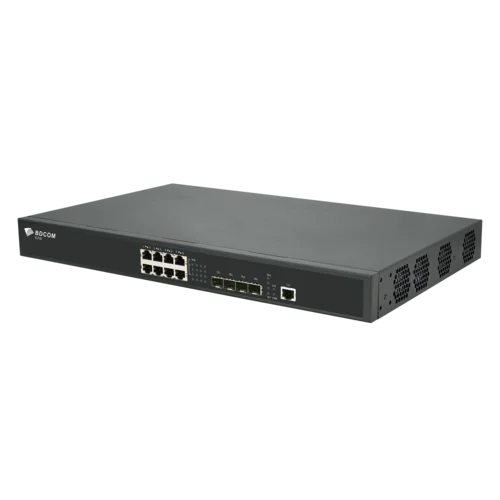 Управляемый коммутатор уровня 3 BDCOM S5700-8ET4X, 8x 2.5GBASE-Т, 4x 1/10GE SFP+, 220V AC