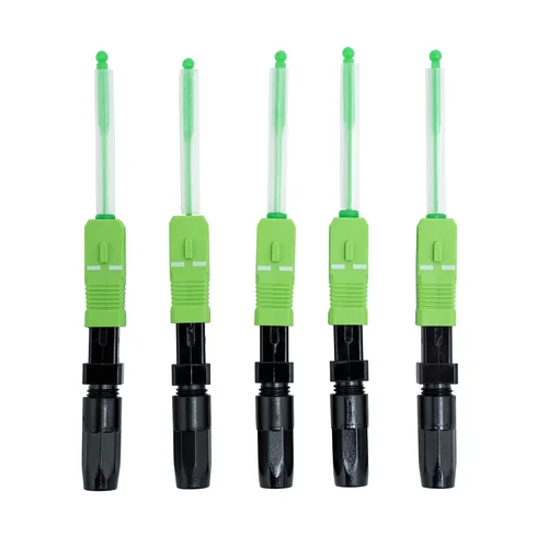 Разъем оптический FiberFox "Splice-On Connector" SC/APC для кабеля 2,0 х 3.0, уп. 5 шт.