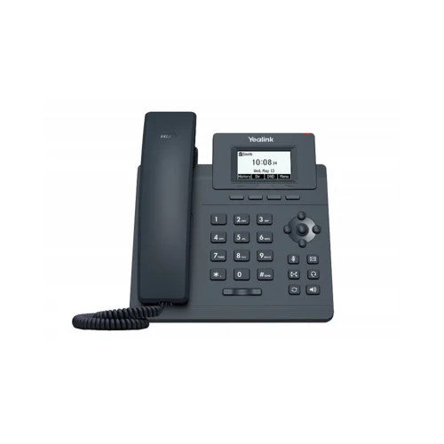 IP-телефон Yealink SIP-T30, 1 аккаунт, БП