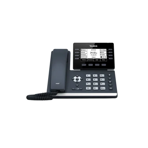 SIP-T53W, 12 аккаунтов, USB, Bluetooth, WiFi, GigE, без БП