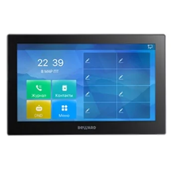 Видеомонитор Beward SM730, SIP-протокол, 7" сенсорный дисплей 1024x600, PoE, 12В(DC), ОС Linux