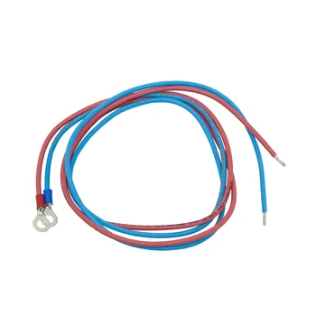 Кабельный набор для подключения аккумуляторов, красный, синий, 1м, с наконечниками RV2-6