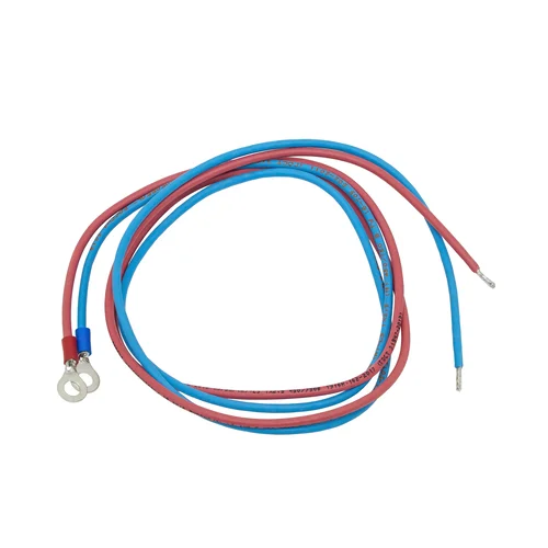 Кабельный набор для подключения аккумуляторов, красный, синий, 1м, с наконечниками RV2-6