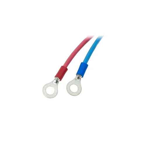 Кабельный набор для подключения аккумуляторов, красный, синий, 1м, с наконечниками RV2-6