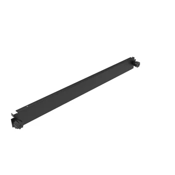 Заглушка 1U в телекоммуникационный шкаф 19", монтаж без инструментов