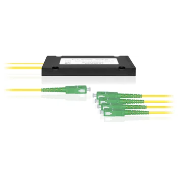 Делитель оптический корпусный трехоконный 1х4 SC/APC