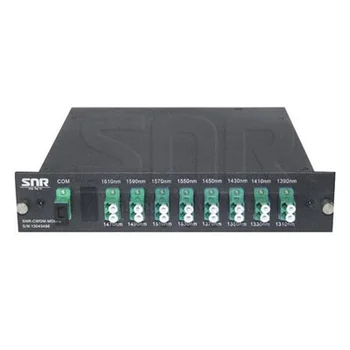 Мультиплексор CWDM одноволоконный 16-канальный для BIDI CWDM SFP (Tx/Rx:1310-1610нм), APC-полировка