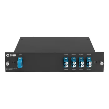 Мультиплексор CWDM одноволоконный 4-х канальный (TRx: 1270, 1290, 1310, 1330, 1530, 1550, 1510, 1570нм)