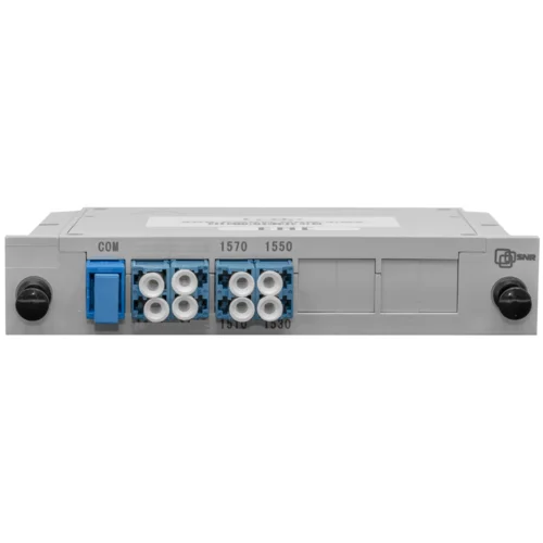 Мультиплексор CWDM одноволоконный 4-х канальный (TRx: 1270, 1290, 1310, 1330, 1530, 1550, 1510, 1570нм)