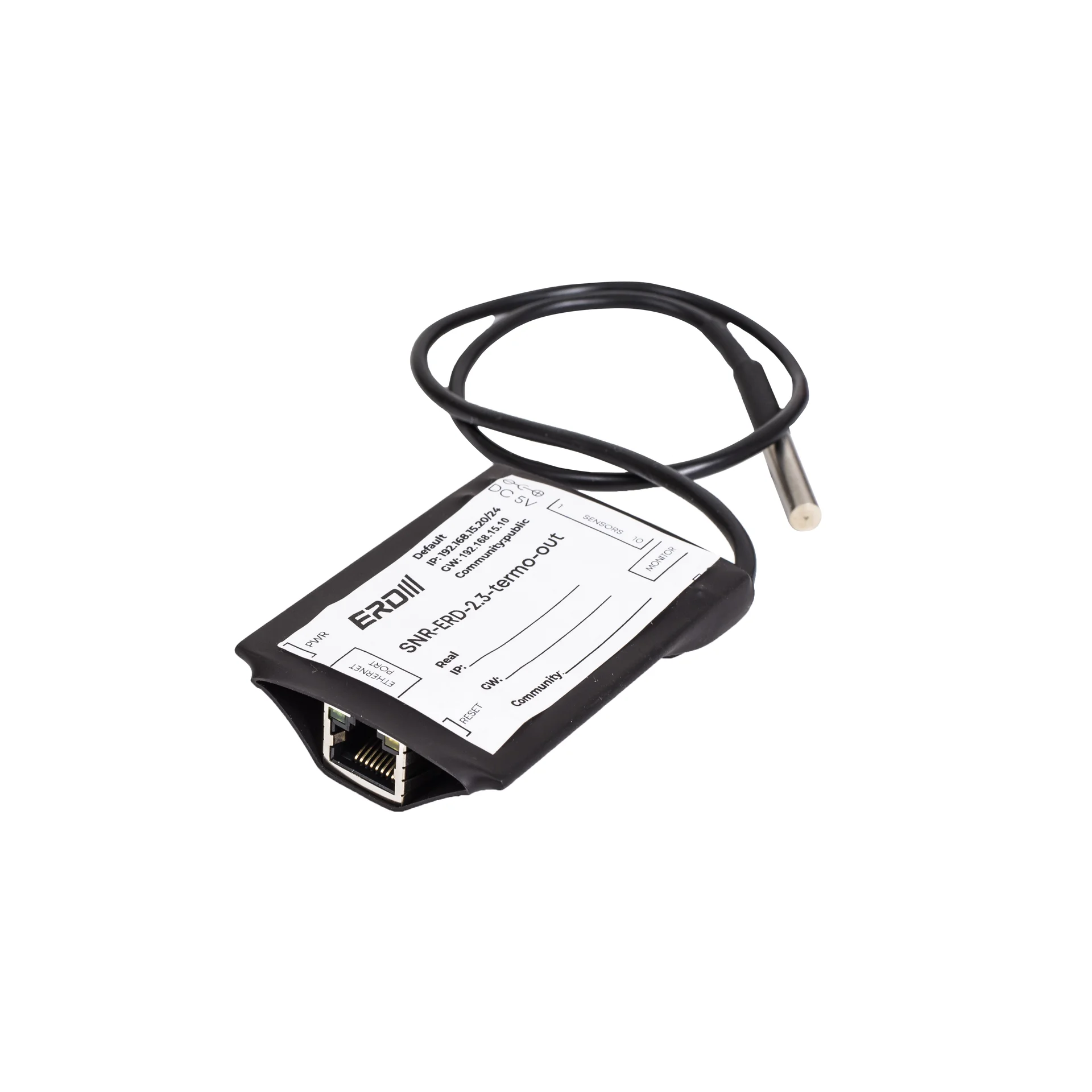 Устройство удалённого контроля и управления SNR-ERD-2.3-termo-out с вынесенным датчиком температуры