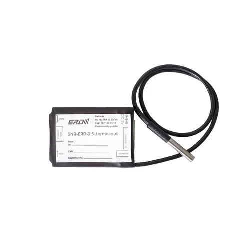 Устройство удалённого контроля и управления SNR-ERD-2.3-termo-out с вынесенным датчиком температуры
