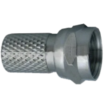 Разъем для коаксиального кабеля RG6 (Twist) (100шт)