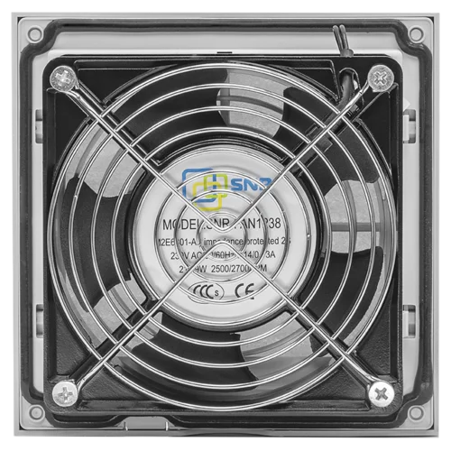 Вентилятор для настенного телекоммуникационного шкафа 120х120х38мм с фильтром