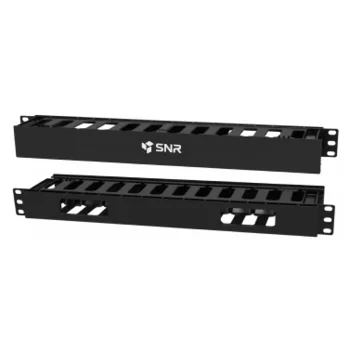 Кабельный органайзер пластиковый, 1U