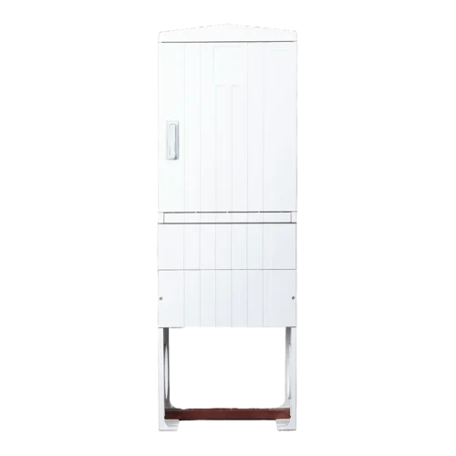 Стеклопластиковый шкаф напольный с монтажной панелью, 800х1765х320мм, IP54