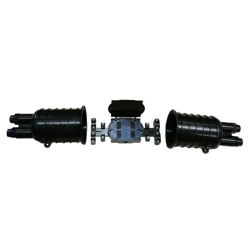 Муфта оптическая проходная двухкупольная 96 волокон SNR-FOSC-CV021