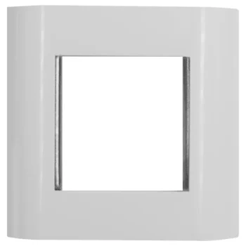 Лицевая панель 80х80 мм для модулей 45x45 металлический каркас