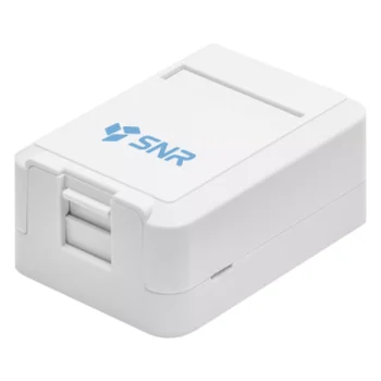 Корпус настенной розетки SNR под модули KeyStone, 1 порт