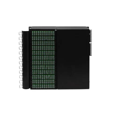 Оптический распределительный кросс высокой плотности укомплектованный на 288 SC порта