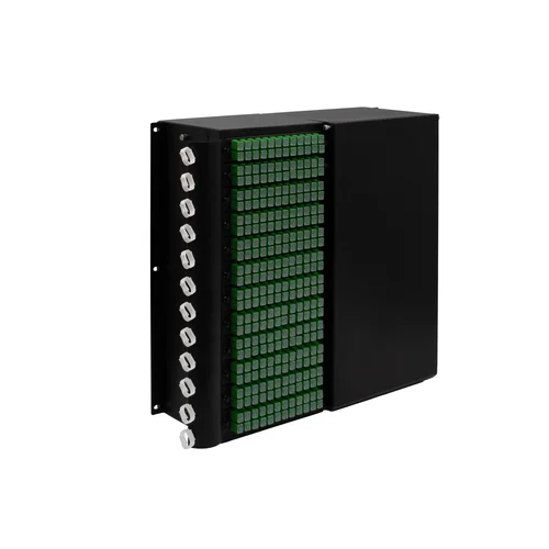 Оптический распределительный кросс высокой плотности укомплектованный на 288 SC порта