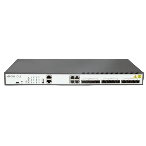 Станционный терминал SNR OLT с 8 портами GPON (SFP), 4 портами 10G/SFP+, 4 комбо-портами 10/100/1000-Base-T/SFP