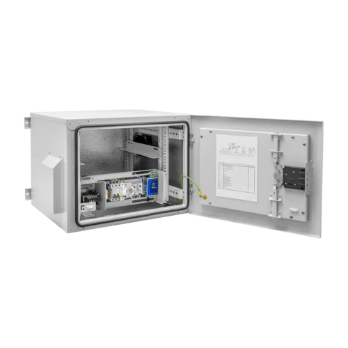 Шкаф уличный всепогодный 12U глубина 600мм (нагрев, охлаждение, контроль климата, ERD )