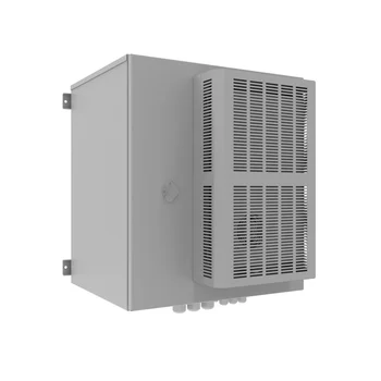 Шкаф уличный всепогодный 15U глубина 600мм (предустановленный кондиционер 500Вт)