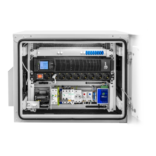 Шкаф уличный всепогодный 18U глубина 600мм (нагрев, охлаждение, контроль климата, ERD )