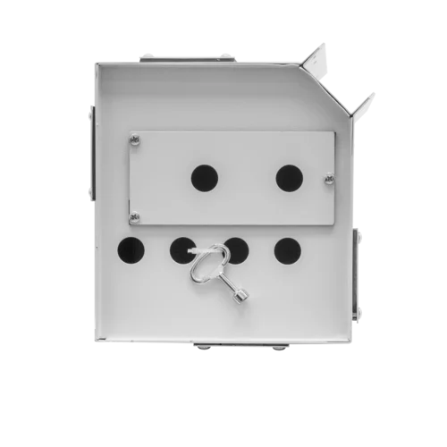 Шкаф уличный серии Real1, 510х240х245, RAL7035