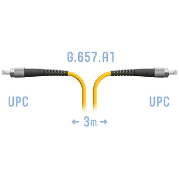 Патчкорд оптический FC/UPC SM G.657.A1 3 метра