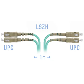 Патчкорд оптический SC MM Duplex 1метр