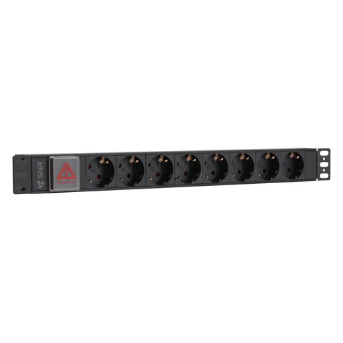 Блок розеток серии SNR-PDU базовый на 8xSchuko, без шнура питания с вилкой C14, 10A