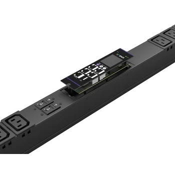 Блок розеток с функцией управления каждой розеткой серии SNR тип C выход 20*C13 и 4*C19 вход 32A IEC60309 (1P+N+E)