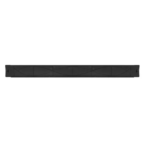 Пластиковая фальшпанель-заглушка 19" высота 1U, монтаж без инструментов