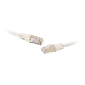 Коммутационный шнур S/FTP 4-х парный cat.6A, 3м,slim, LSZH, белый