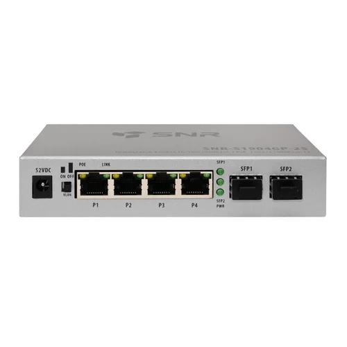 Неуправляемый POE коммутатор SNR-S1904GP-2S