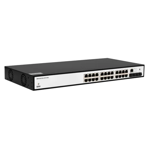 Управляемый PoE коммутатор уровня 2+ SNR-S5210G-24TX-POE