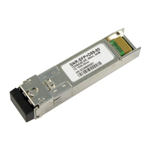 Модуль SFP+ DWDM оптический, дальность до 80км (24dB), 1552.52нм